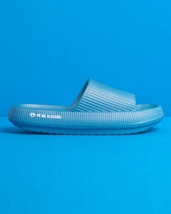 Sandália ortopédica Pé de Algodão cor azul