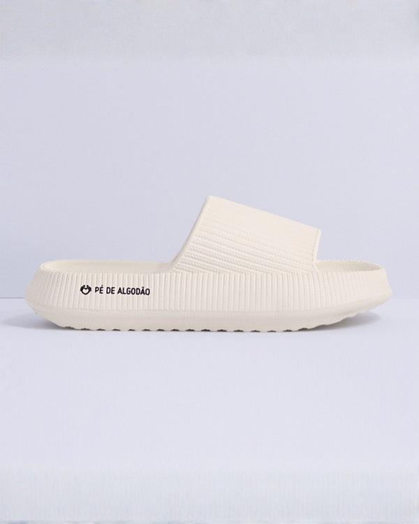 Sandália ortopédica Pé de Algodão cor branca